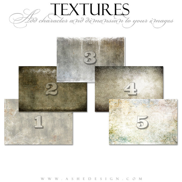 Ashe Design | Antique Stone Texture Overlays