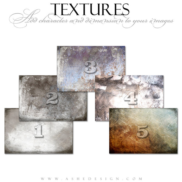 Ashe Design | Rust Texture Overlays