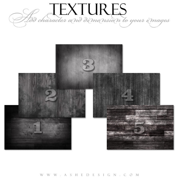 Ashe Design | Wooden Texture Overlays