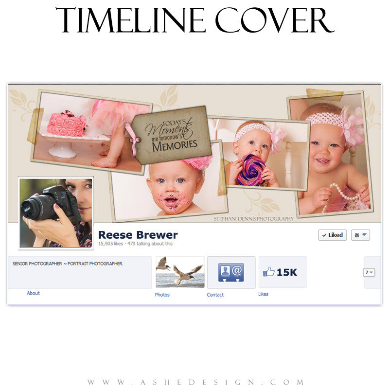 Timeline Cover Design - A Stitch in Time