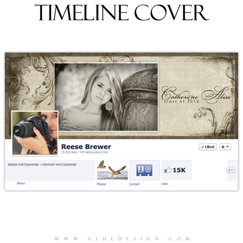 Timeline Cover Design - Catherine Alise
