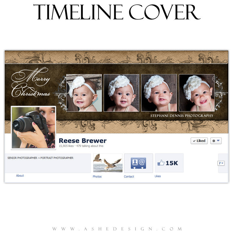 Timeline Cover Design - Chocolate Silk