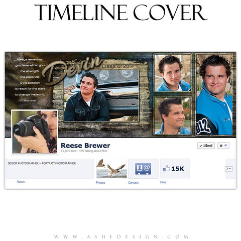 Timeline Cover Design - Devin Patrick