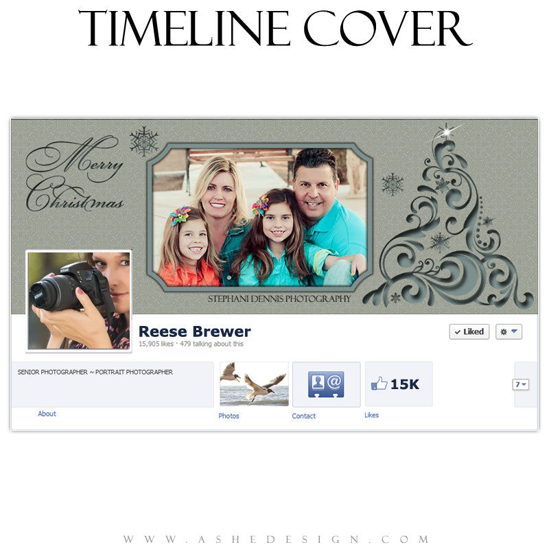Timeline Cover Design - Filigree