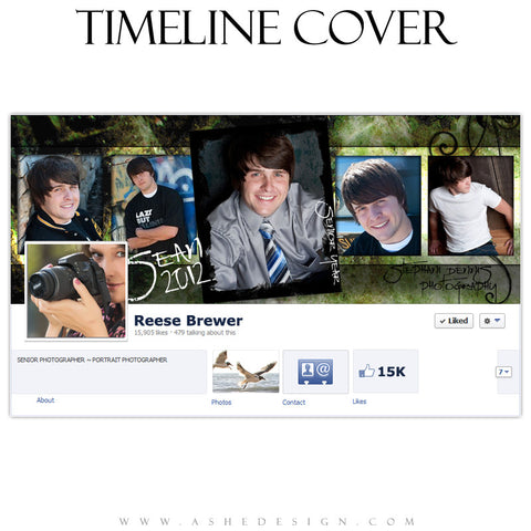 Timeline Cover Design - Flashback