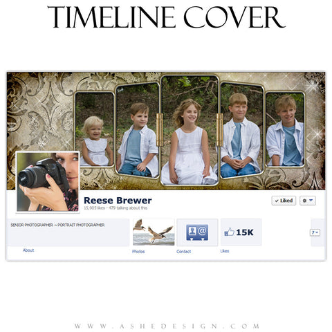 Timeline Cover Design - Hinged