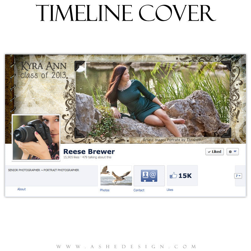 Timeline Cover Design - Kyra Ann