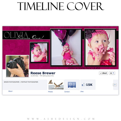 Timeline Cover Design - Olivia