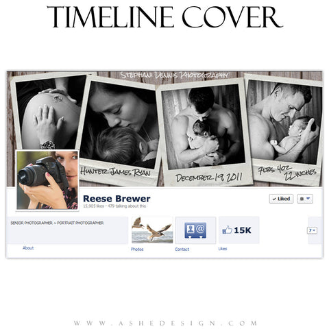 Timeline Cover Design - Photographs