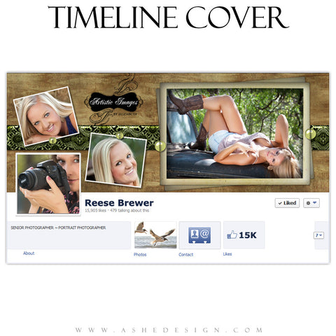 Timeline Cover Design - Pin Up