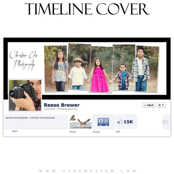 Facebook Timeline Cover | Split Panels – AsheDesign