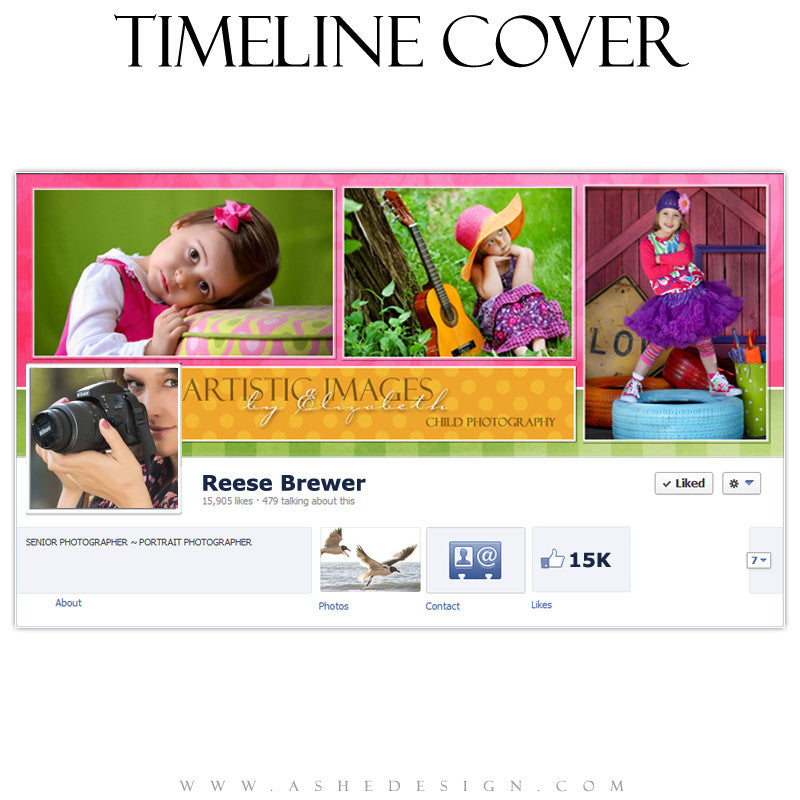Timeline Cover Design - Spring Fling