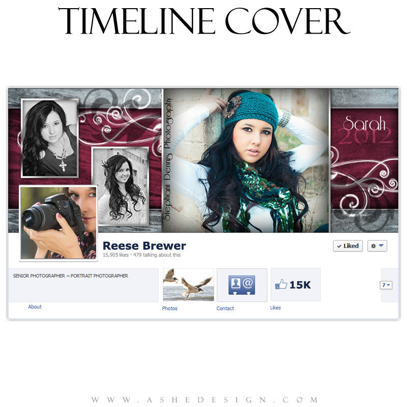Timeline Cover Design - Steel Magnolia