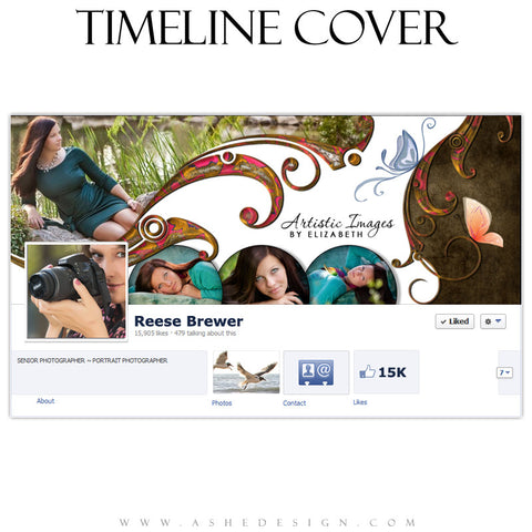 Timeline Cover Design - Whispering Wings