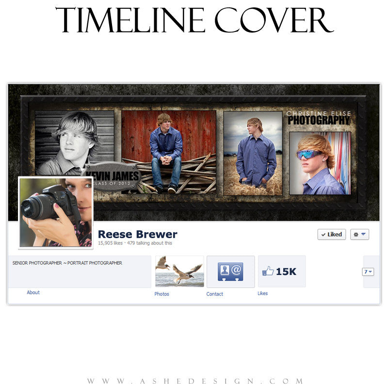 Timeline Cover Design - Wrought Iron