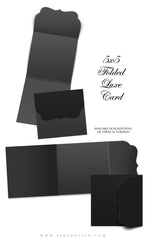 Mockup - 5x5 Folded Luxe Cards