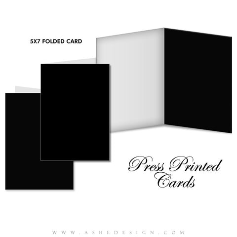 Ashe Design | 5x7 Folded Card Mockup