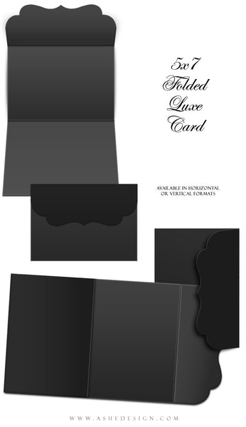 Ashe Design | 5x7 Folded Luxe Mockup