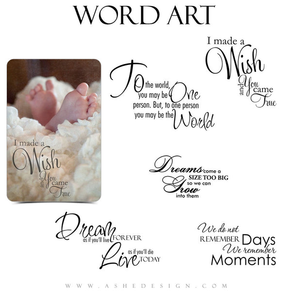 Inspirational Word Art Collection - My Inspiration