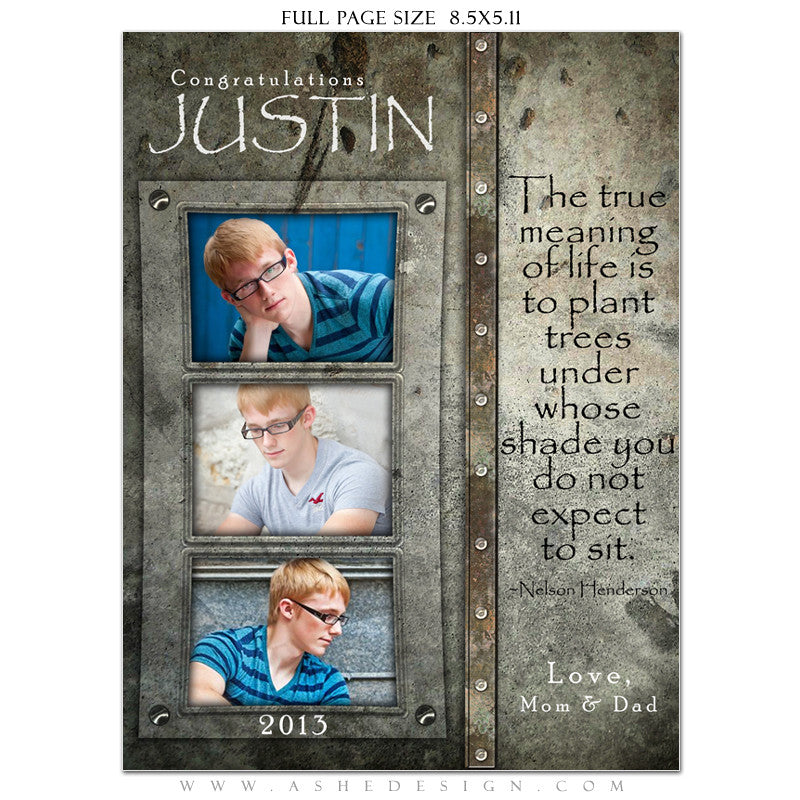 Granite Yearbook Templates for Photographers
