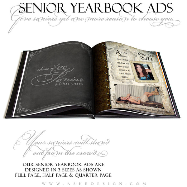 Kyra Ann Yearbook Templates for Photographers