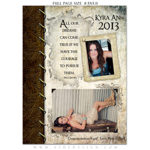 Kyra Ann Yearbook Templates for Photographers