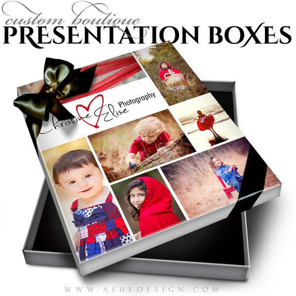 Tomorrow's Memories - Custom Boutique Presentation Box 8x10VT template
