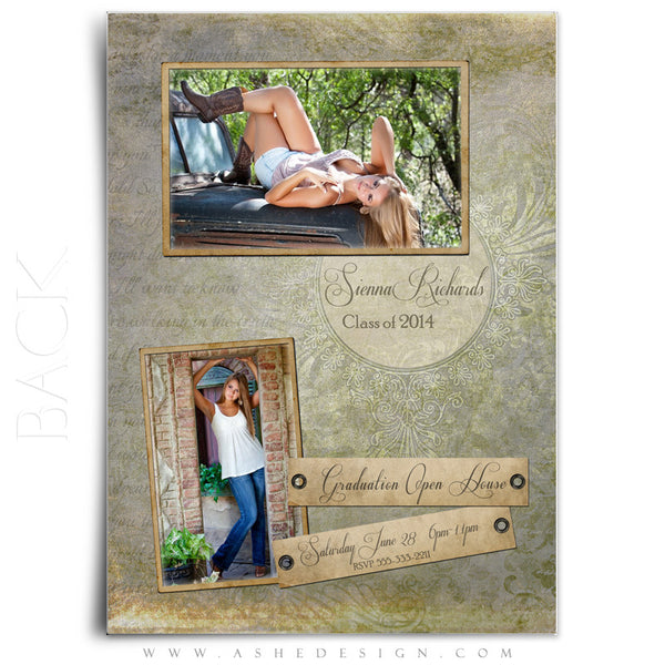 Days To Remember -5x7 Flat Card Back web display