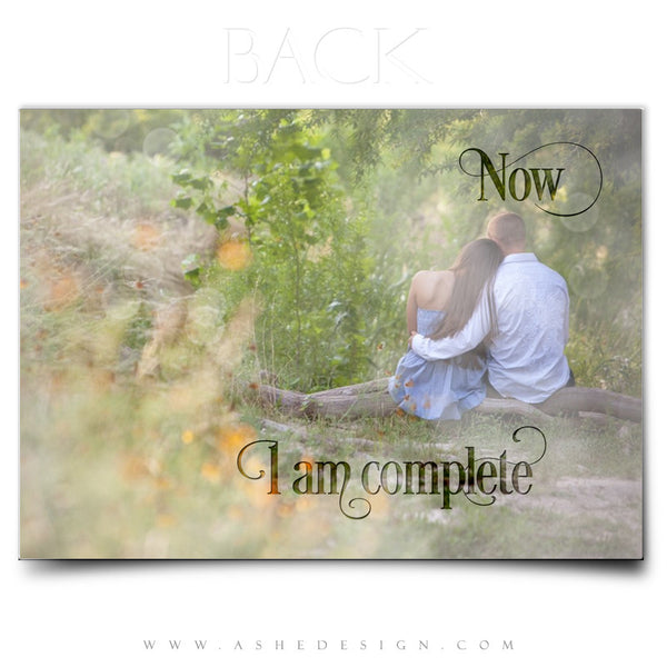 Save The Date Templates | Enchantment back