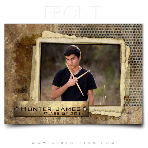 Hunter James 5x7 Flat Card Front web display