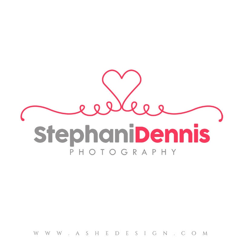Customizable Logo | Heart Doodle