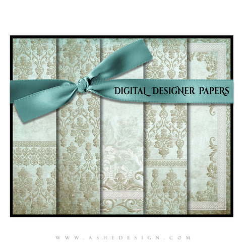 Tiffany Damask Designer Paper Set