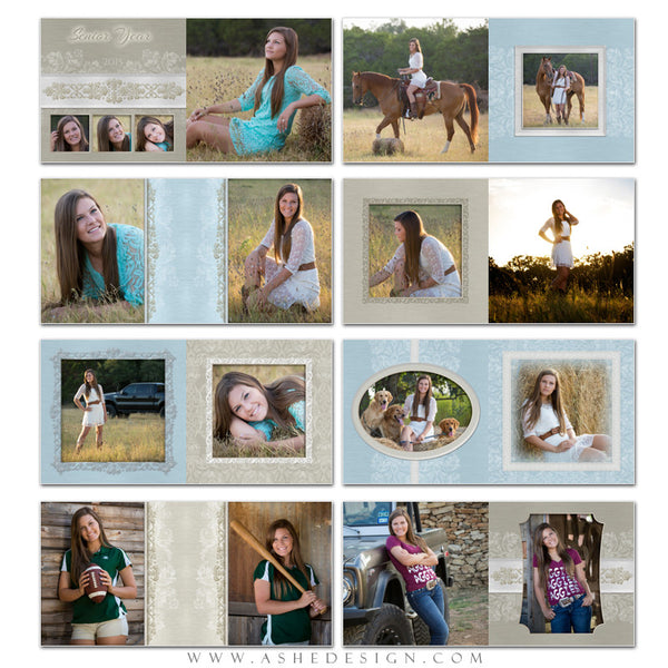 Senior Girl 10x10 Photo Book | Imagine pages