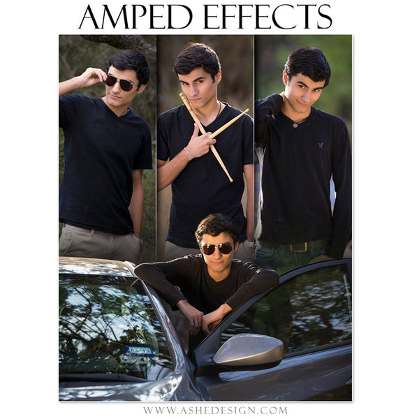 Amped Effects | Faded Triptych sr boy
