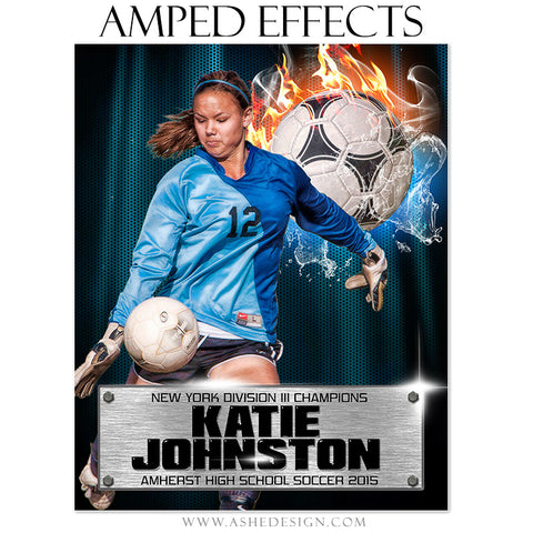 Ashe Design | Amped Effects Sports Templates | Fire Storm Soccer