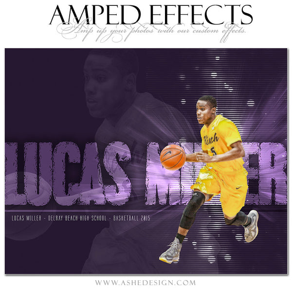 Ashe Design | Amped Effects Sports Templates | Rising Star basketball