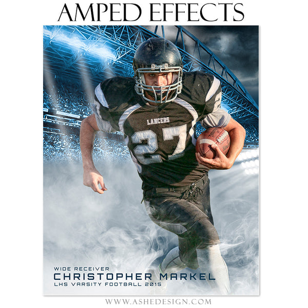 Amped Effects Sports Templates | Smokey Stadium fb
