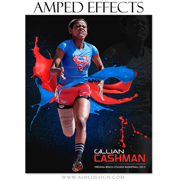 Ashe Design | Amped Effects Sports Templates | Paint Ball track