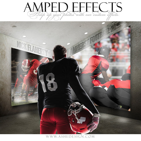 Ashe Design | Amped Effects | Photoshop Templates | Sports Posters | Induction