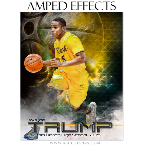 Ashe Design | Amped Effects Sports Templates | Winning Streak Basketball