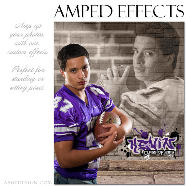 Ashe Design | Amped Effects Photography Templates | Brick Wall 1