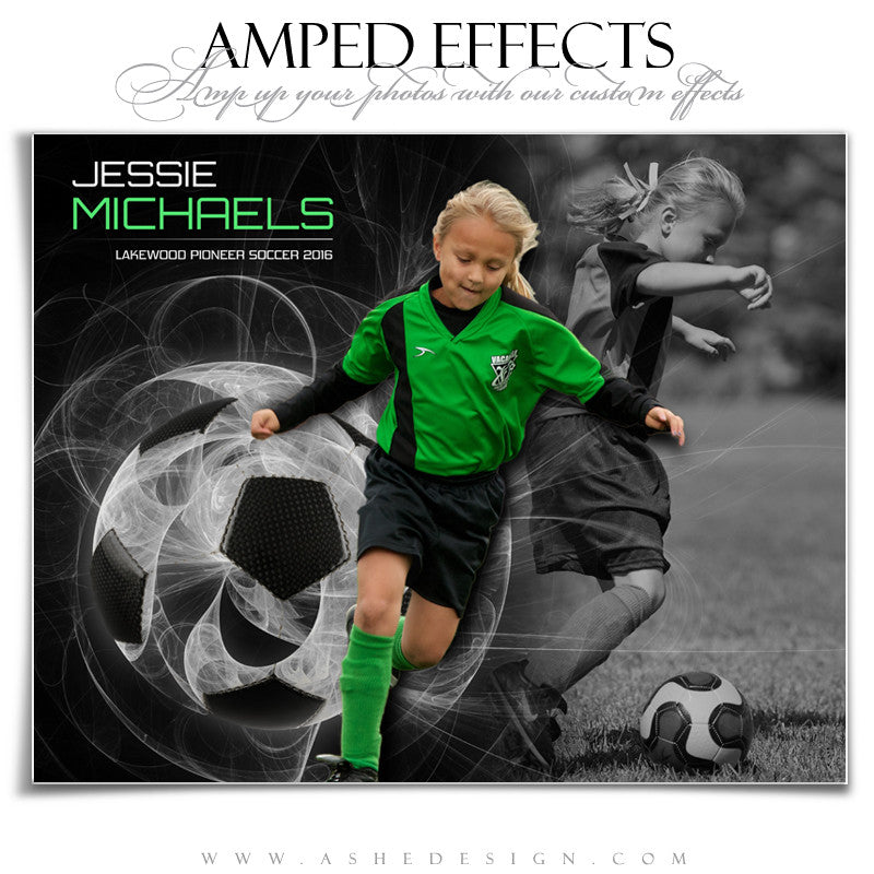 Ashe Design | Amped Effects | Sports Poster | Mystic Explosion Soccer