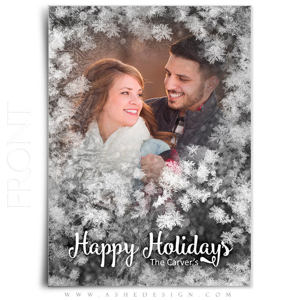 Christmas Card 5x7 Flat | Frosted Flakes front