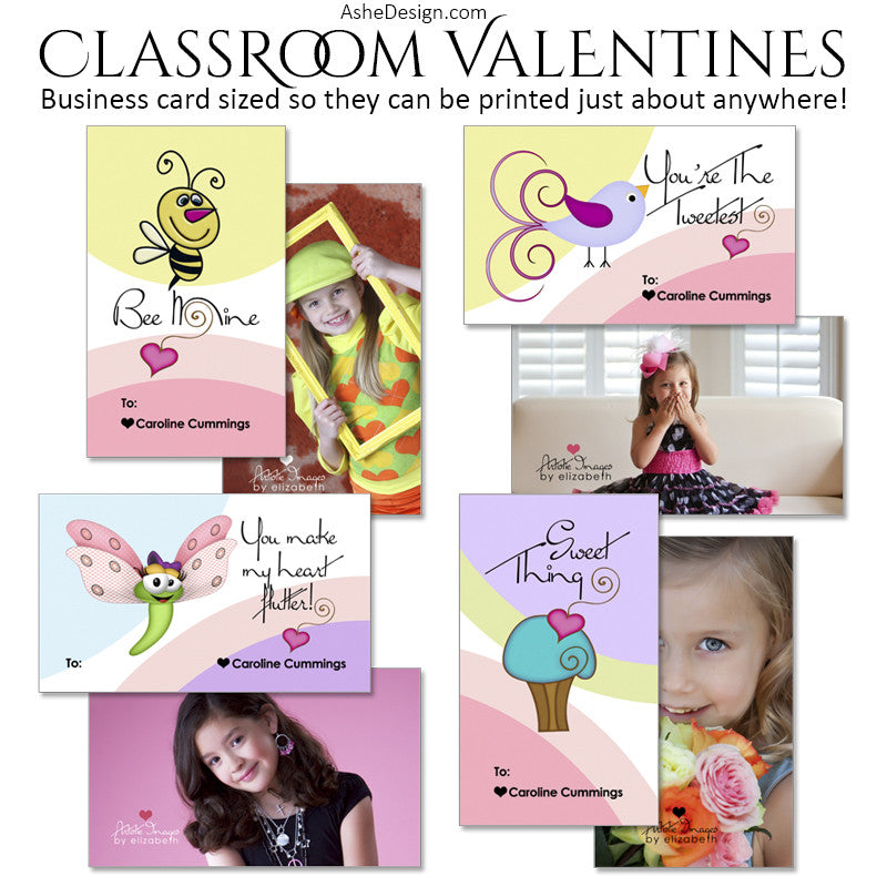 Ashe Design | Classroom Valentines | Simply Sweet