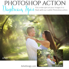 Photoshop Action - Daydream Spin