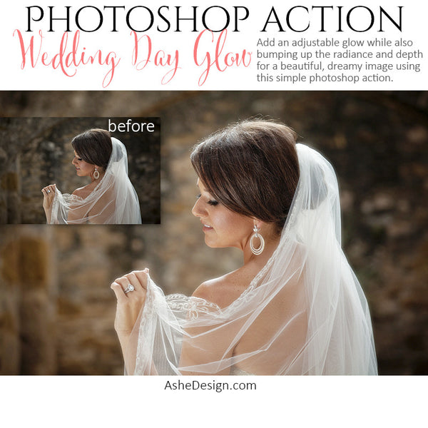 Ashe Design | Photoshop Action | Wedding Day Glow3