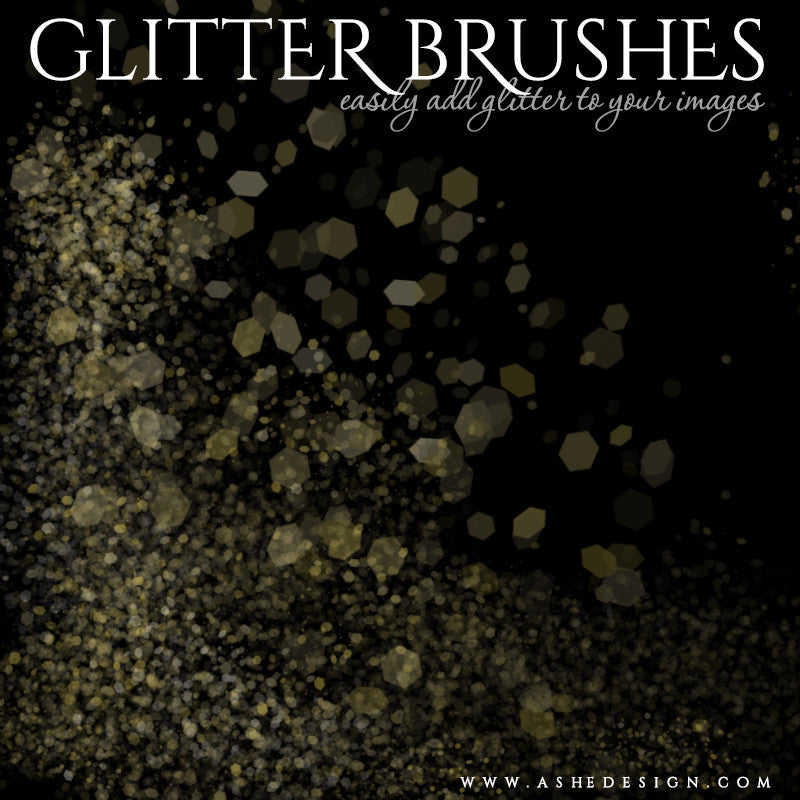 Designer Gems Photoshop Brush Set | Glitter