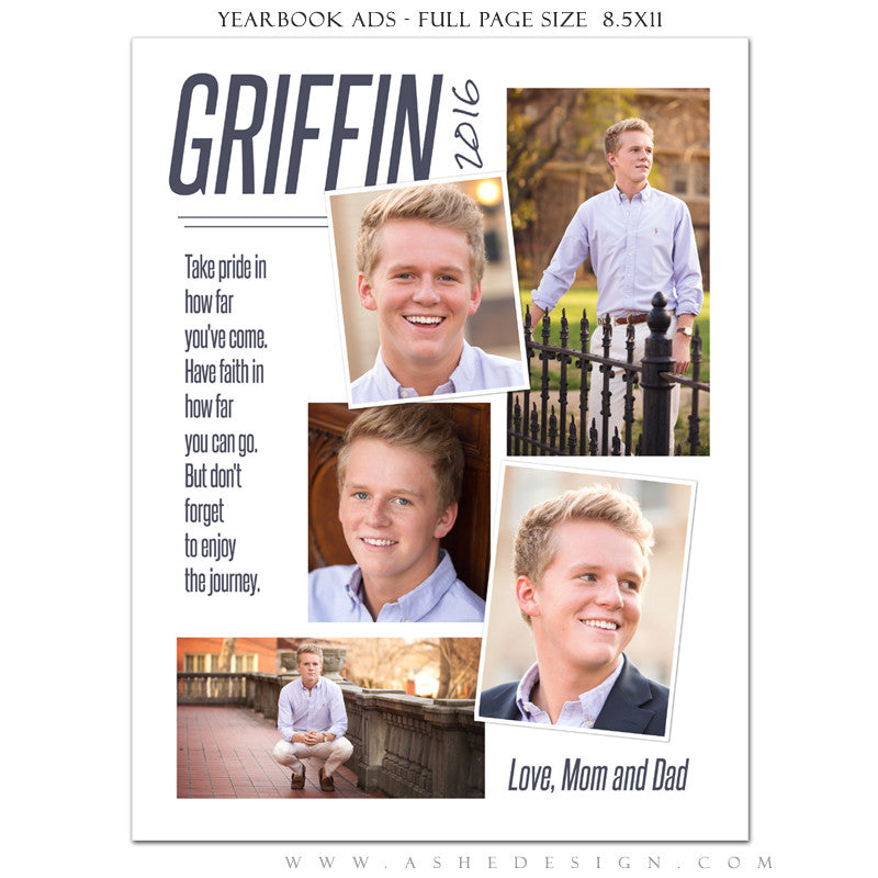 Ashe Design Senior Yearbook Ad Templates The Journey Ashe Design Senior Yearbook Ad Templates The Journey