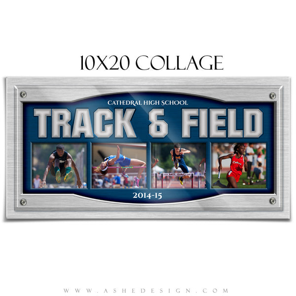Sports Collage 10x20 | On Display track&field