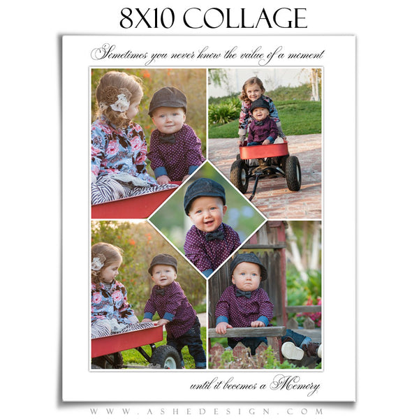 Family Collage 8x10 | Kaleidoscope